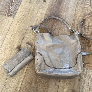 FRYE crossbody BAG and WALLET